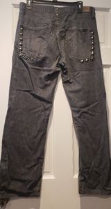 Sean John Mens Grey Jeans